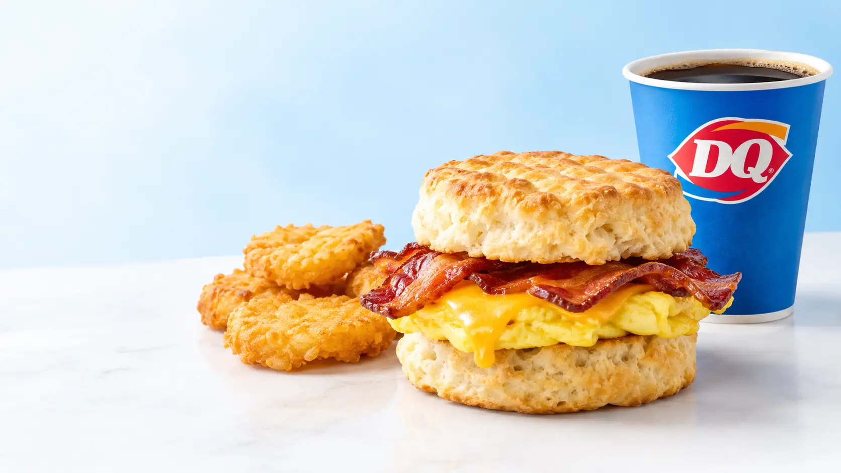 Dairy Queen breakfast menu with pictures, prices, and calories