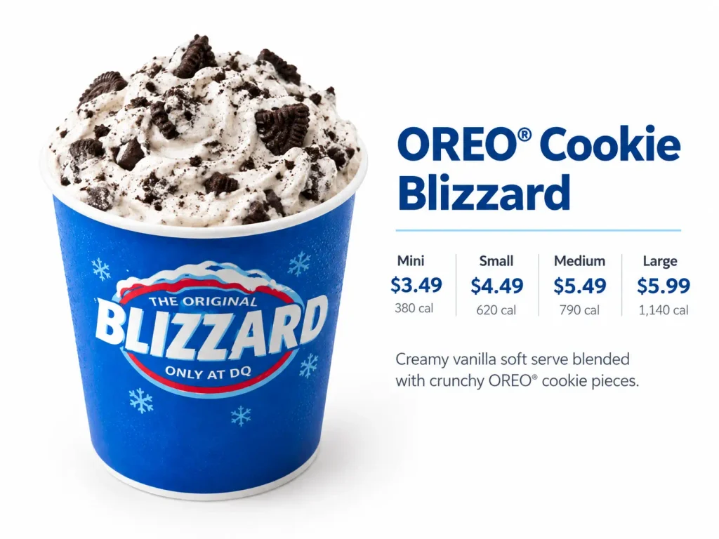 OREO Cookie Blizzard