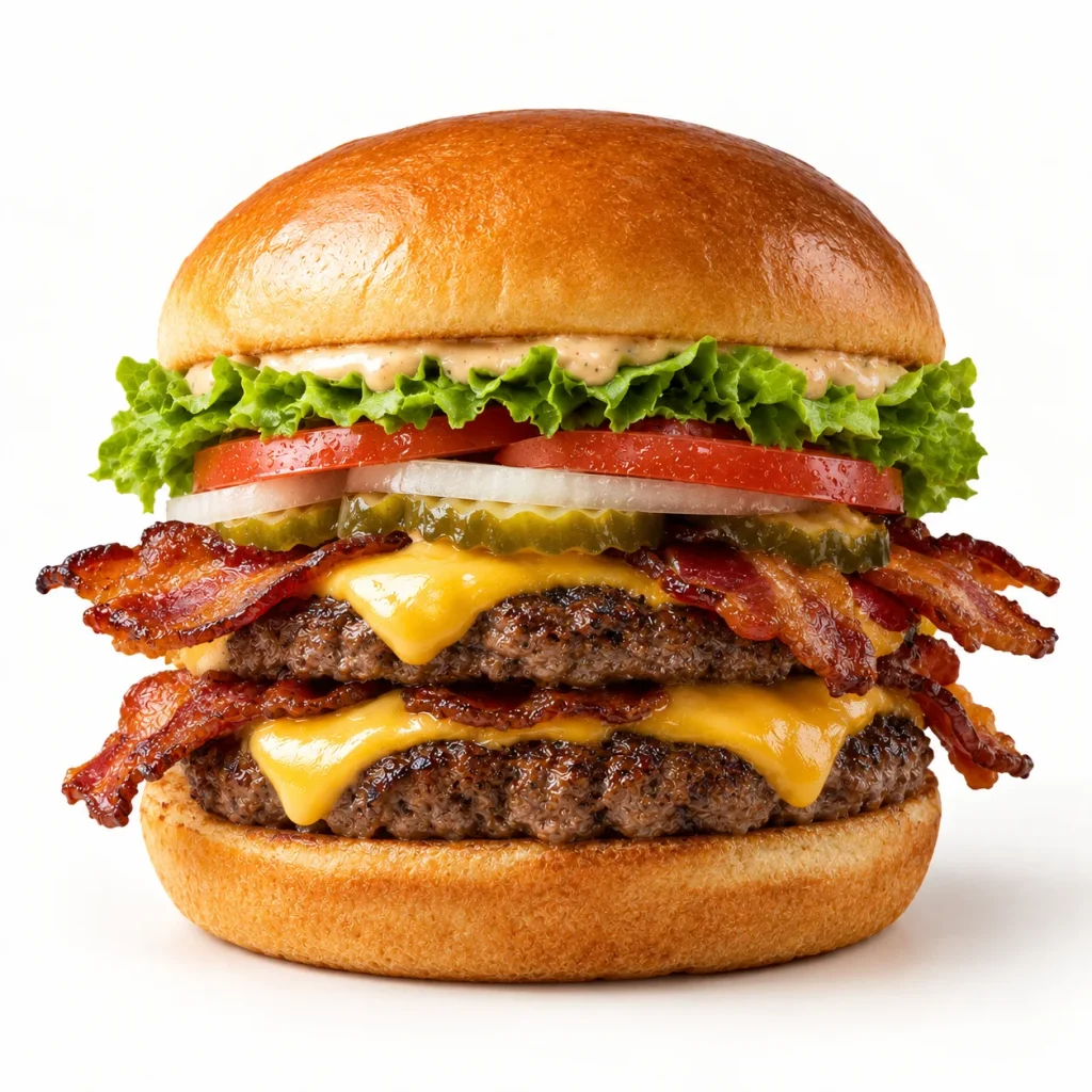 Dairy Queen Bacon Cheese Deluxe Signature Stackburger
