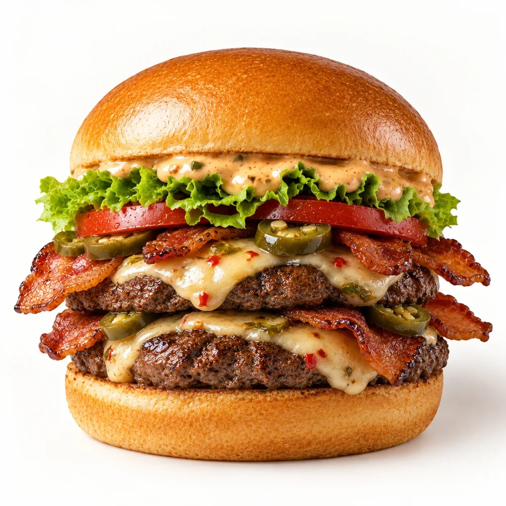 Dairy Queen FlameThrower Signature Stackburger